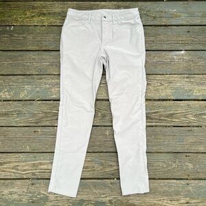 $128 Lululemon ABC Pants Slim 31 X 32 Utilitech White Opal